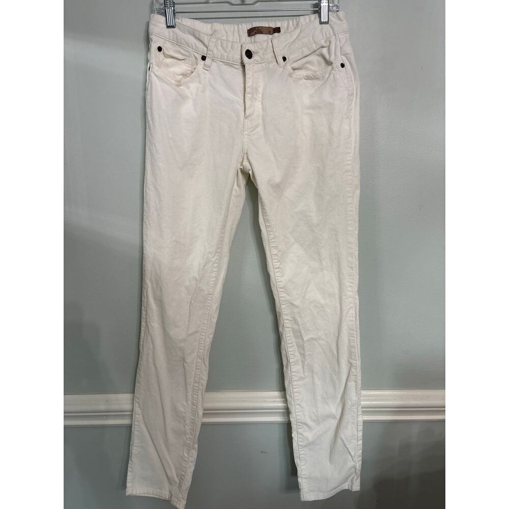 prAna White Corduroy Pants | Size 10